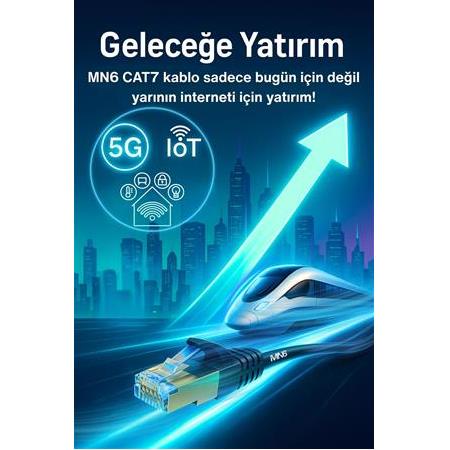 Geleceğe Yatırım: MN6 M109F CAT7 Ethernet Kablo