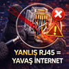 RJ45 Başlığı Yanlış Çakıldıysa İnternetiniz Yavaşlar mı? Kimsenin Dikkat Etmediği Büyük Hata