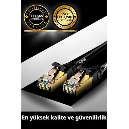MN6 M109F Cat7 Kablo/10 METRE/10GBPS-S/STP-Cat7 Ethernet Kablosu
