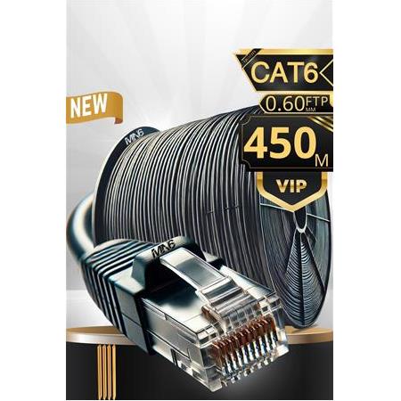 MN6 M108XF 450 Metre Internet Kablosu/ftp0.60mm-cat6 Iki Kat Korumalı/iç Dış Mekan