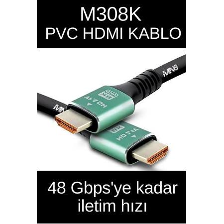 MN6 M308K 8K hdmi kablo/hdmi kablo-HDR-hdmi 2.1 kablo-3D-7680Ultra ARC 48GBPS Fiber